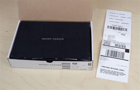 warby parker return label template.